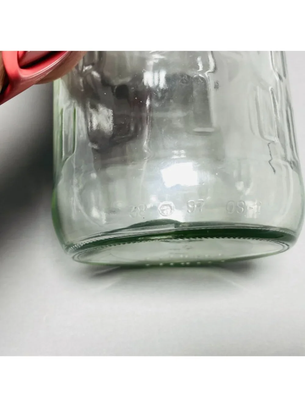 Planters clear glass